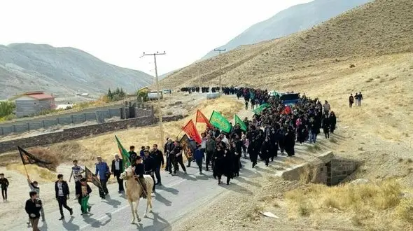حماسه جاماندگان اربعین حسینی در شهرستان دماوند