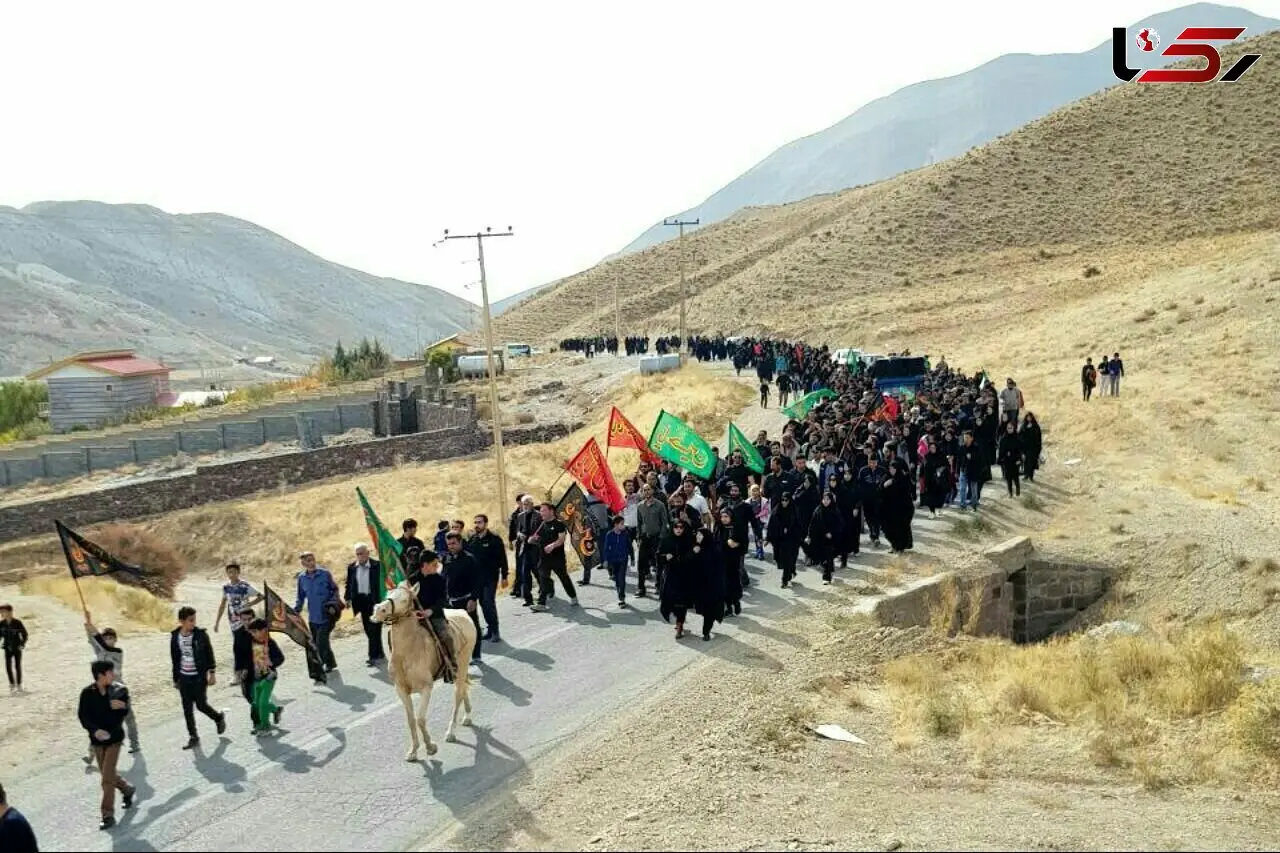 حماسه جاماندگان اربعین حسینی در شهرستان دماوند