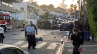 انفجار بمب در خودرویی در تل‌ آویو + فیلم
