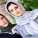 عکس/  خواهران زیبا و چشم رنگی سینما مادر و خاله هانیه غلامی 