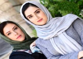 عکس/  خواهران زیبا و چشم رنگی سینما مادر و خاله هانیه غلامی 