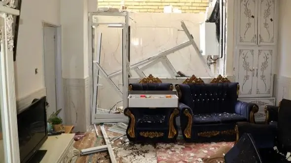 انفجار مهیب در یک منزل مسکونی در مشهد