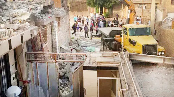 عکس های وحشتناک از انفجار مرگبار اندیمشک + جزییات