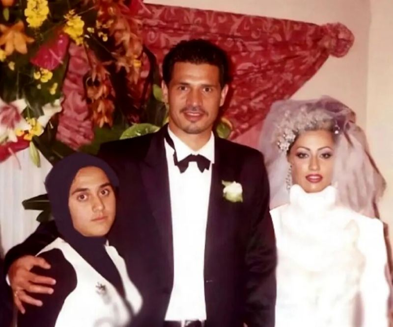 علی دایی و همسرش