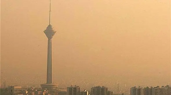 هوای تهران آلوده شد
