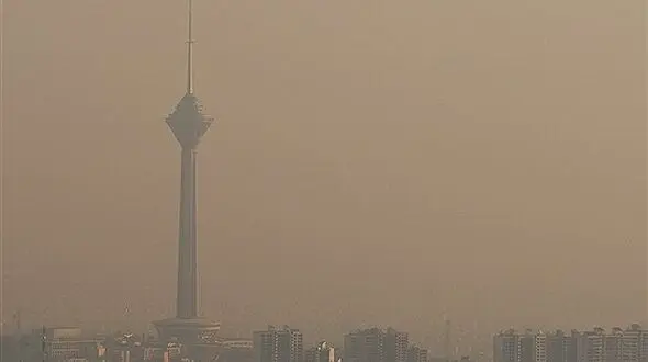 هوای تهران آلوده شد
