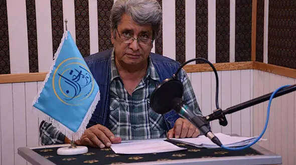 فیلم شعرخوانی بهروز رضوی در آیین بزرگداشت حسین منزوی در فرهنگسرای ارسباران