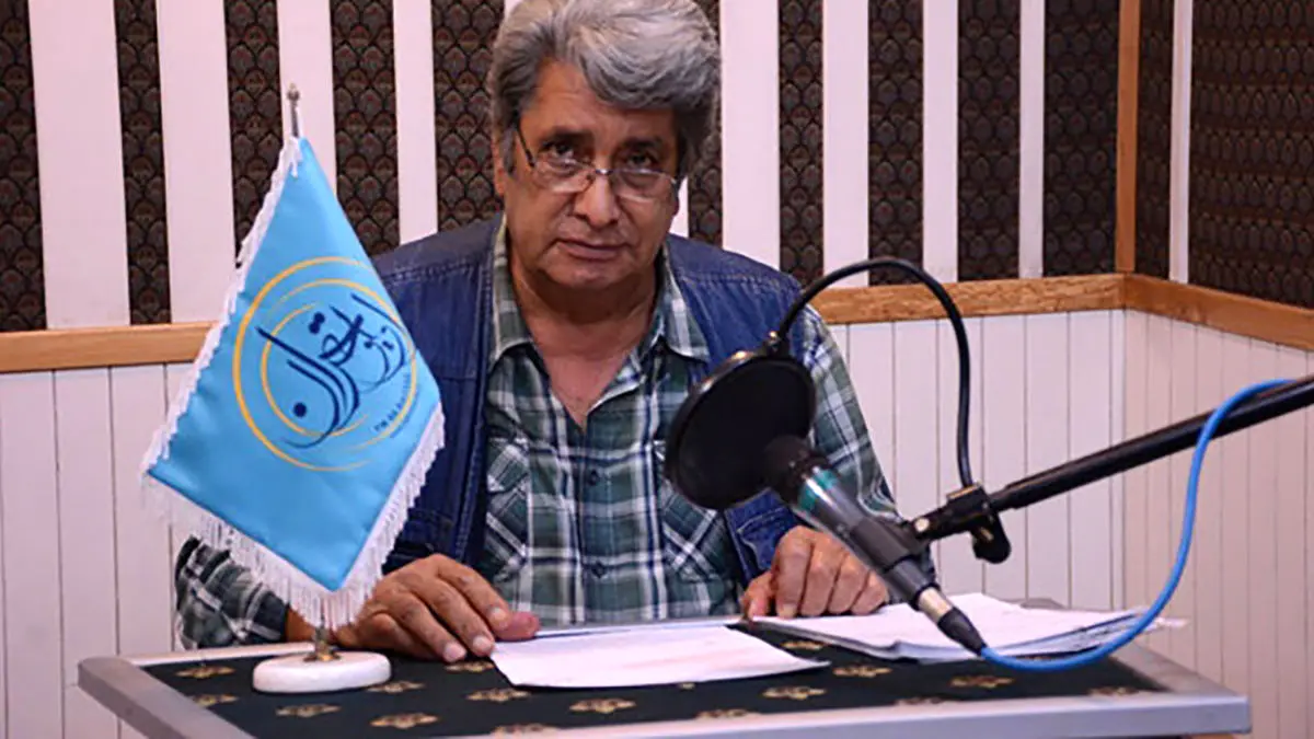فیلم شعرخوانی بهروز رضوی در آیین بزرگداشت حسین منزوی در فرهنگسرای ارسباران