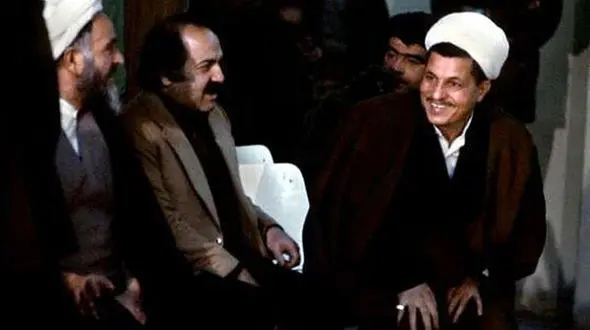 عکس کمتر دیده شده از هاشمی با دامادهای امام