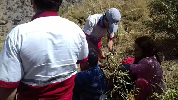 خانواده گم شده در ارتفاعات کهگیلویه و بویراحمد پیدا شدند + عکس