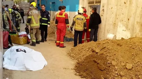 مرگ تلخ چاه‌کن در عمق ۱۳۰ متری / تلاش ۵ ساعته نیروهای امداد!