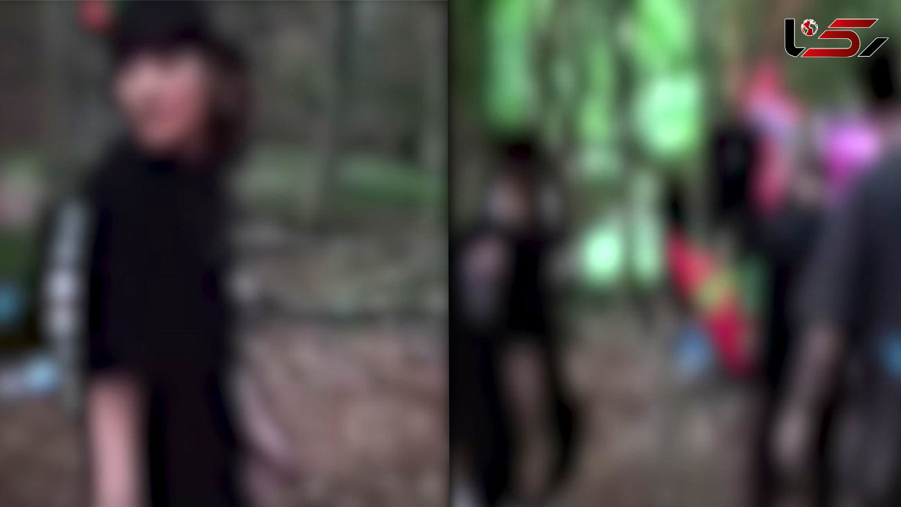 رقص 120 دختر و پسر شیطان پرست در جنگل  نکای مازندران  ! / همگی بازداشت شدند