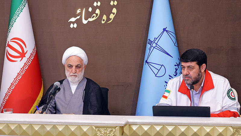 حجت‌الاسلام والمسلمین محسنی اژه‌ای ، طی سخنانی در دیدار با رئیس و جمعی از معاونین جمعیت هلال احمر