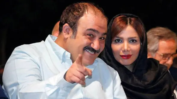 دست دادن مهران غفوریان با این خانم جنجالی شد + فیلم