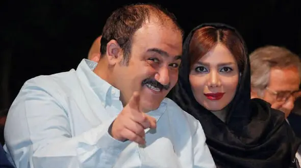 دست دادن مهران غفوریان با این خانم جنجالی شد + فیلم
