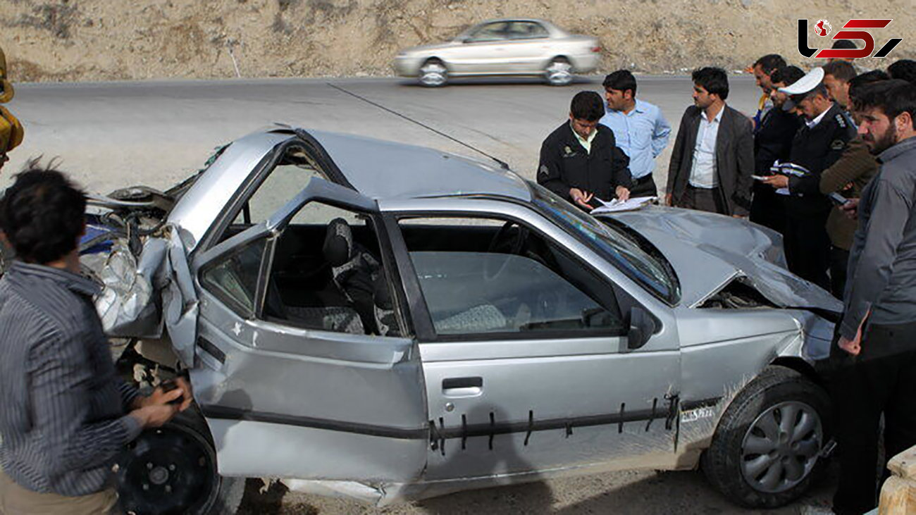 مرگ تلخ 6 نفر در تصادف جاده کرمانشاه