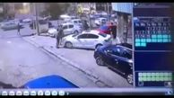 فیلم لحظه سرقت وحشیانه گردن بند طلا در نظام آباد تهران 