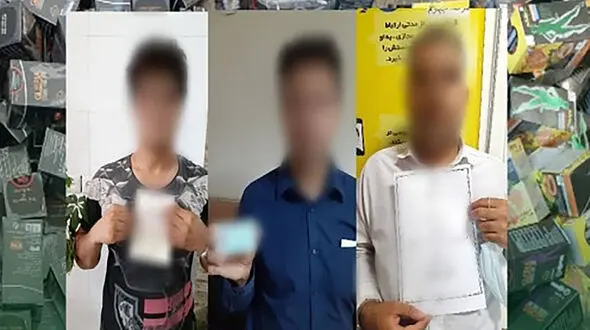 انهدام باند سازمان یافته توزیع قرص لاغری گلوریا / عکس مردان تهرانی که مرگ می فروختند