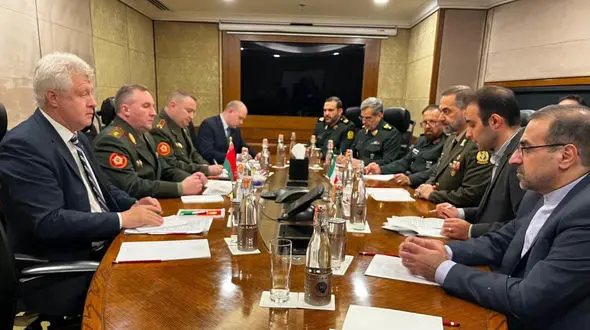 دیدگاه مشترک وزرای دفاع ایران و بلاروس درباره مسائل مهم منطقه‌ای و جهانی