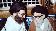 عکس؛ سفر در زمان؛ «رهبر انقلاب در کنار مادرشان خدیجه میردامادی»؛ دهه 60