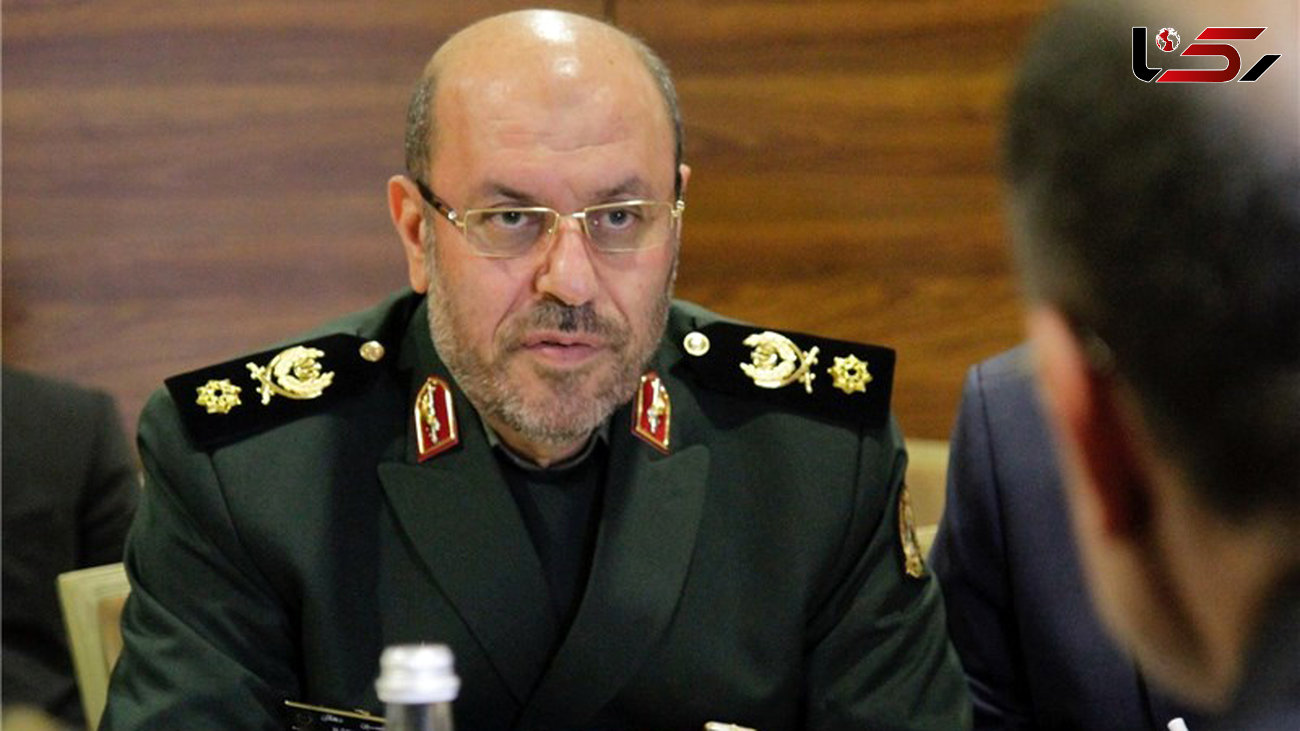 وزیر دفاع: ایران به تهدیدات با شدیدترین حالت پاسخ می دهد 