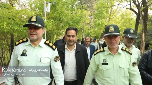 اجرای طرح پلیس در پارک طالقانی و آب و آتش +فیلم و عکس
