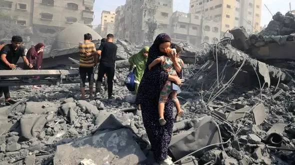 شهر غزه همچنان تحت شدیدترین حملات اشغالگران/ شلیک 10راکت از لبنان به شمال اسرائیل + فیلم