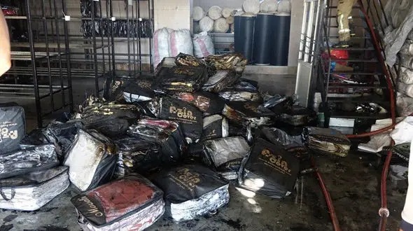 آتش سوزی هولناک در شهرری / چند نفر بیکار شدند + عکس 