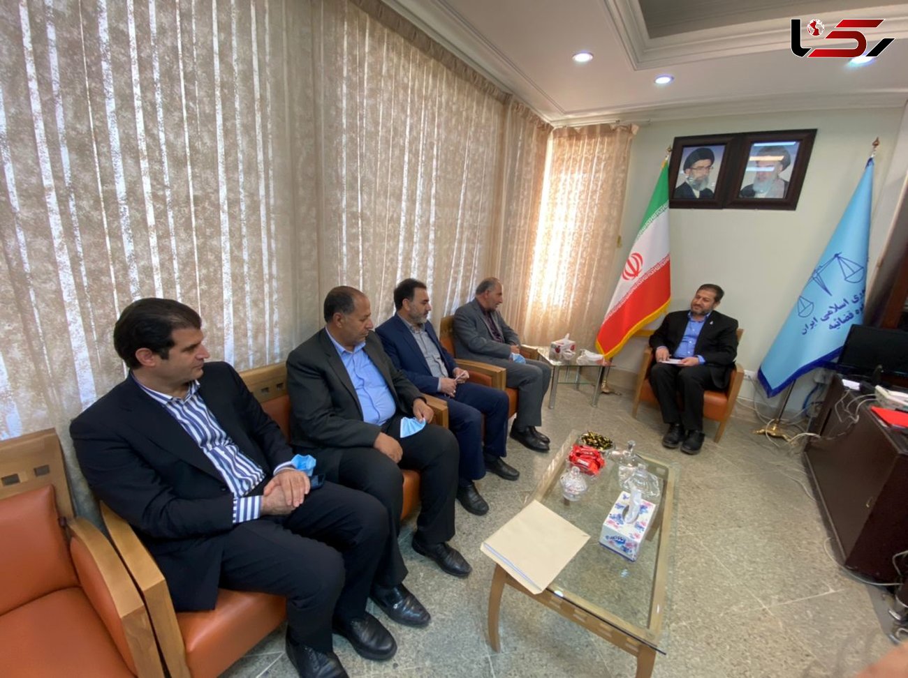 دیدار مدیرعامل شرکت آب و فاضلاب استان ایلام با رئیس کل دادگستری استان