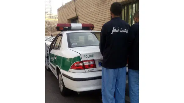 دستان خون آلود دزدان شرور بازار آهن آلات چهارباغ + عکس متهم پس از بازداشت