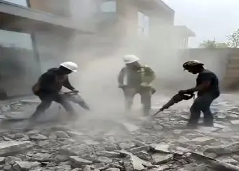 فیلم/معماری خلاقانه/  حیاط رو کوبیدن از نو ساختن فوق العاده شد