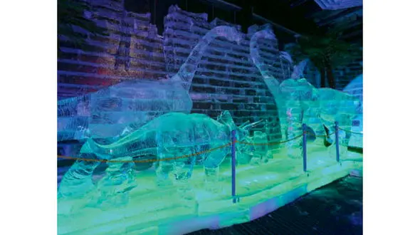 پارک یخی در دوبی افتتاح شد
