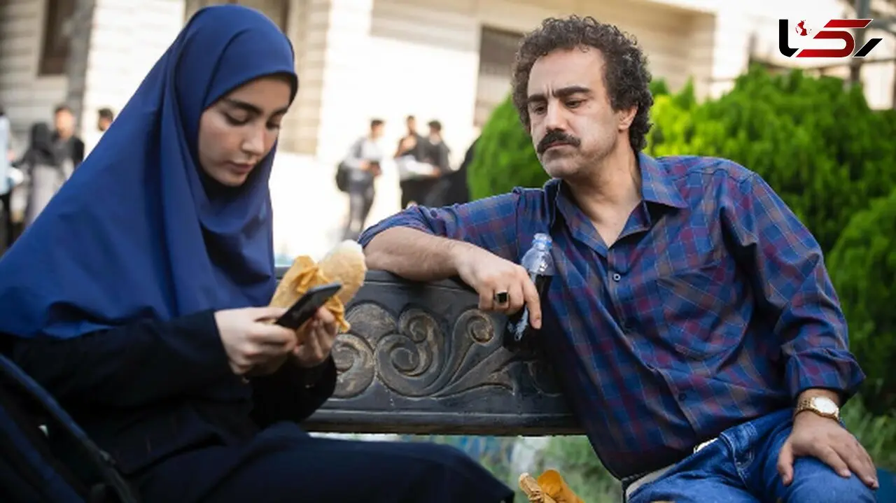 سلفی پربازدید سارای سریال پایتخت در اتاق گریم