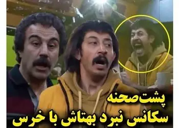 فیلم / پشت‌صحنه سکانس نبرد بهتاش با خرس در پایتخت۷ 