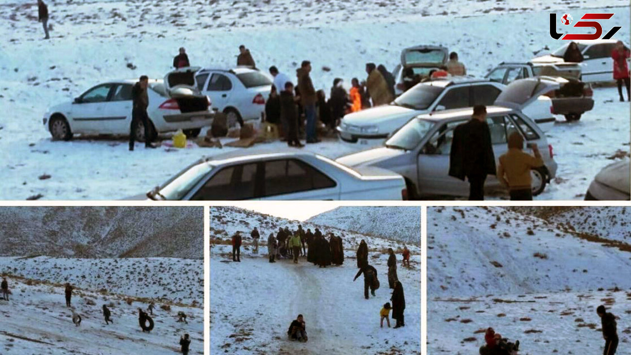 نجات سرنشینان بیش از 200 خودرو گرفتار شده در برف