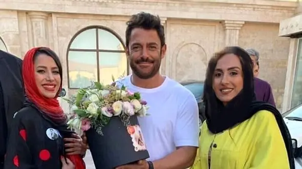 رونمایی از 2 عروس خانواده گلزار / آیسان آقاخانی و جاری چشم و ابرو مشکی‌اش+ عکس ها