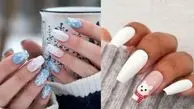بهترین طرح های ناخن زمستانی برای مراسم ها و استفاده روزانه