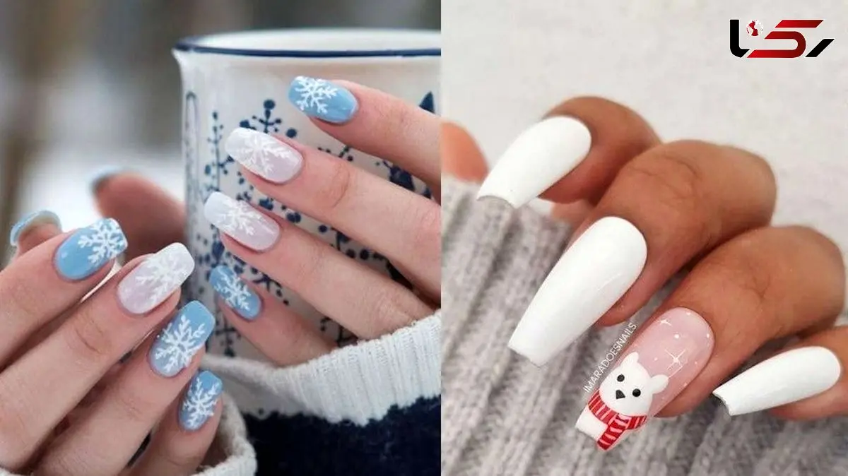 بهترین طرح های ناخن زمستانی برای مراسم ها و استفاده روزانه