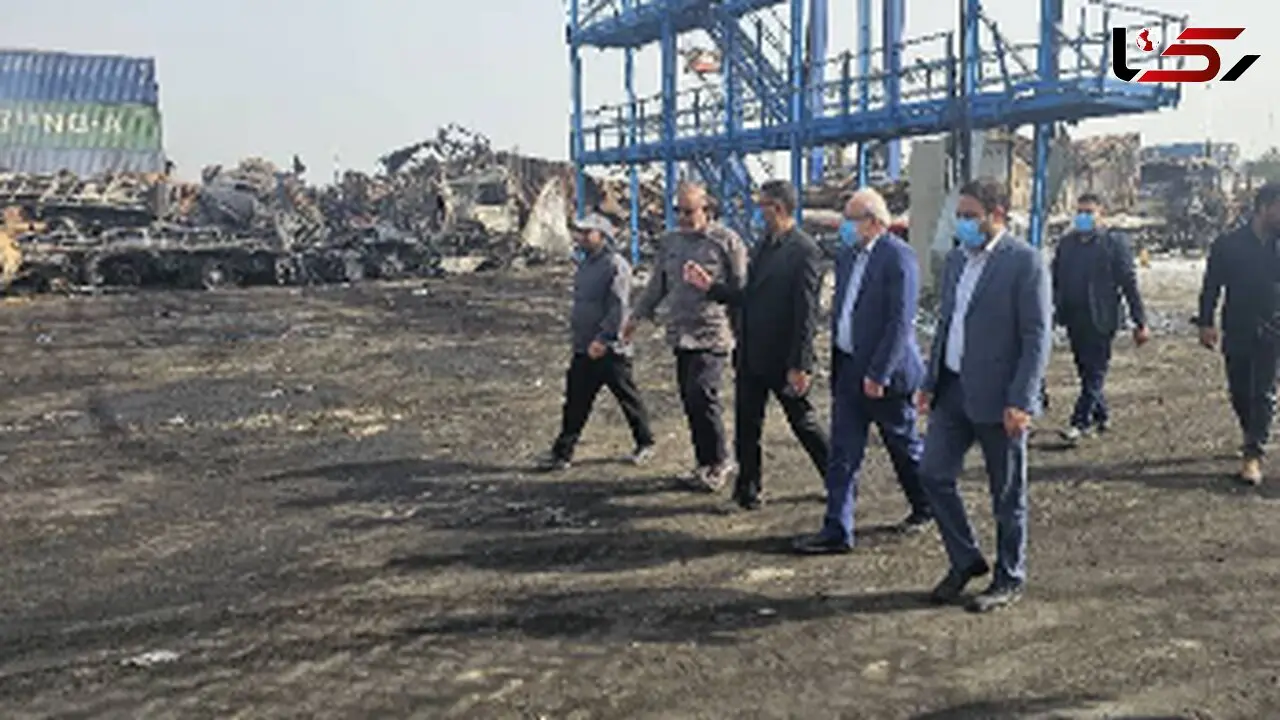 بازدید معاون سیاسی امنیتی دادستان کل کشور از محل انفجار در بندر شهید رجایی/ امیری اصفهانی: فرآیند رسیدگی به پرونده مقصران احتمالی این حادثه باید شفاف و قاطعانه باشد