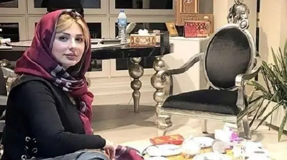 نگاهی به پذیرایی دلباز و پرنور خانه نیوشا ضیغمی با چیدمانی از ناهارخوری کلاسیک، پرده هایی اعیانی و درختچه ای که به خونه طراوت بخشیده / سلیقه 20 از 20