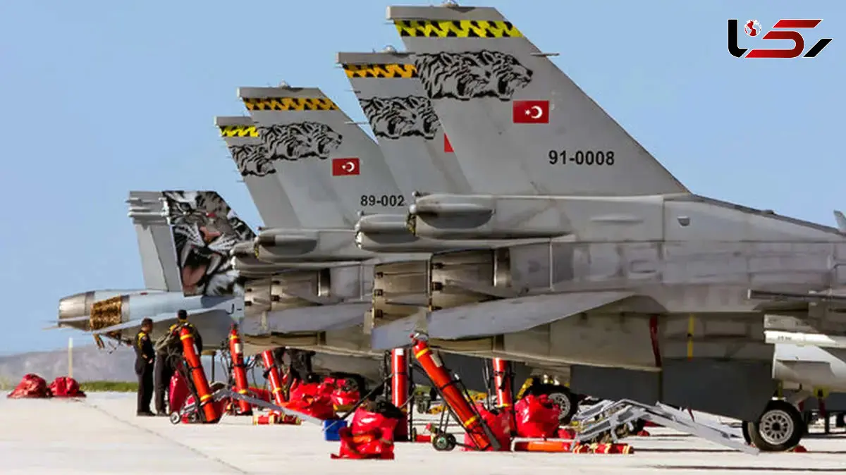 استقرار شش جنگنده اف-۱۶ ترکیه در قبرس شمالی 
