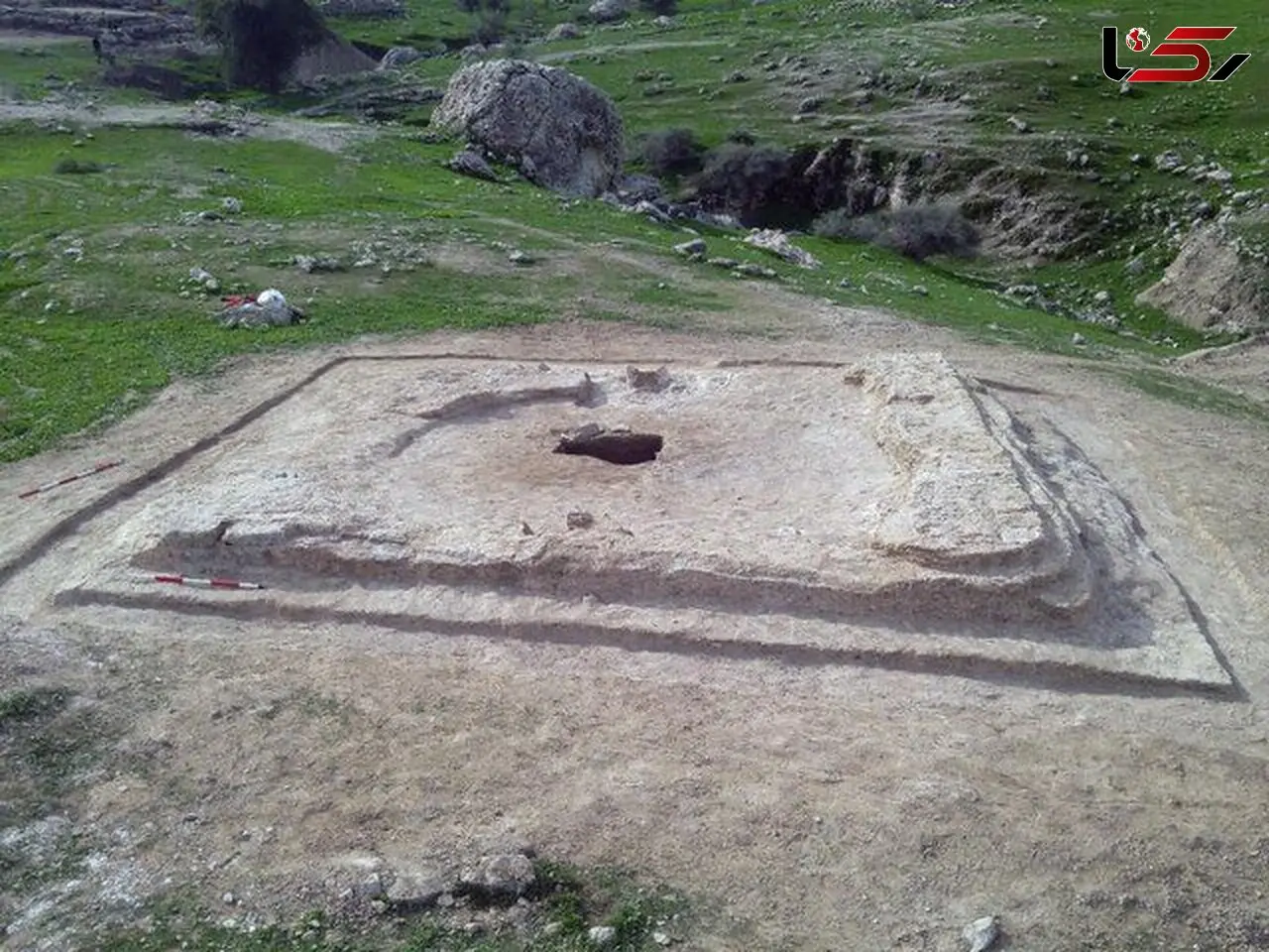 کشف گور نوزاد و یک مکان تدفین در سد «چم‌شیر»
