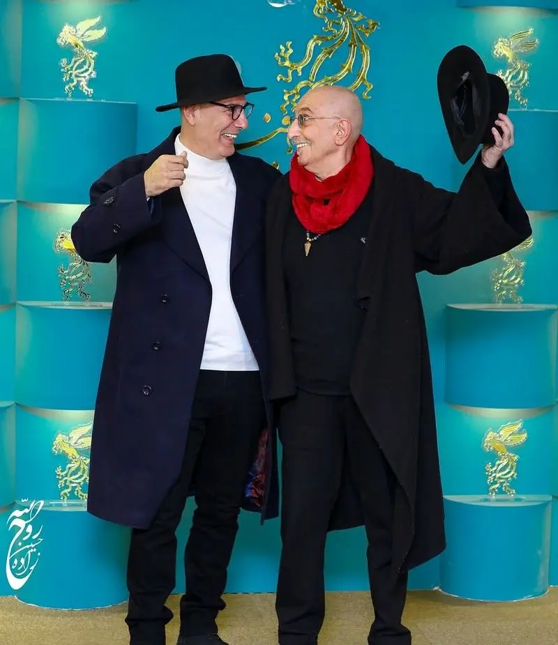 فرهاد آییش و بهنام تشکر