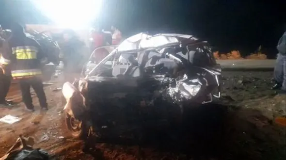 فوت زن و ۶ مصدوم در تصادف هولناک جاده کهورستان