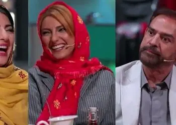 فیلم/ فیروز کریمی پای علی دایی رو هم به آشپزی در شفرونی باز کرد/ خنده‌های از ته دل محیا دهقانی و هلیا امامی .../ فیروز خان چه می کنه در دنیای هانم بازیگرا ...