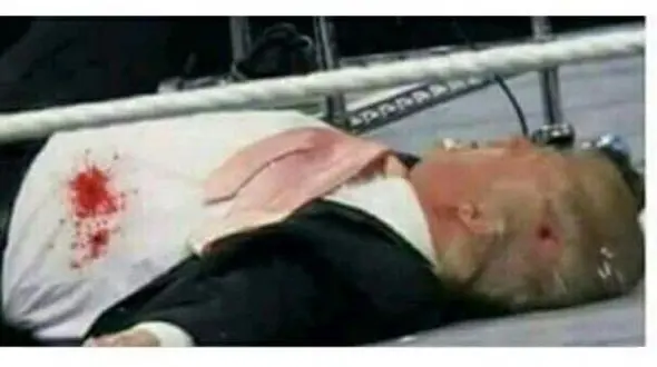  عکس جنازه ترامپ بعد از ترور / پشت پرده چیست؟