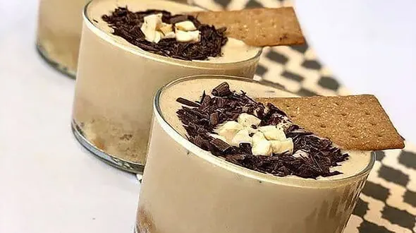 دسر نسکافه ای یک دسر خوشمزه