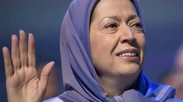 کشف حجاب و کشف لباس مریـم رجوی ! /  مرگ تلخ مهسا امینی و رفتار غیرمتعارف خانم محجبه رجوی !!