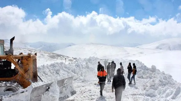 برف 28 سانتی متری در آبعلی 