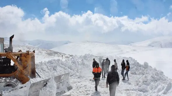 برف 28 سانتی متری در آبعلی 